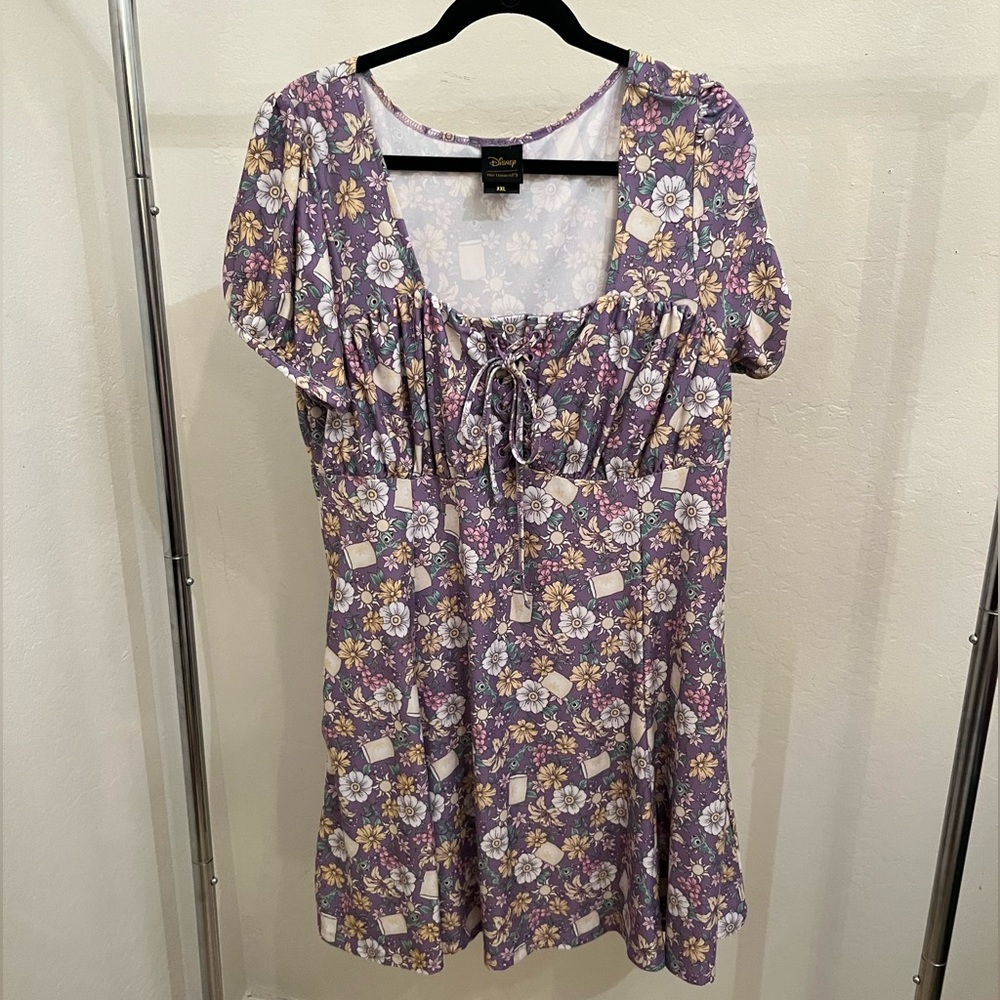 Disney Her Universe Tangled Icons Floral Dress
